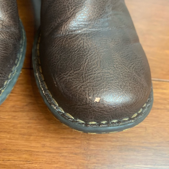 B.O.C. by Born Martina Tall Knee High Leather Riding Boot-Brown-Women size 8 - Picture 4 of 9